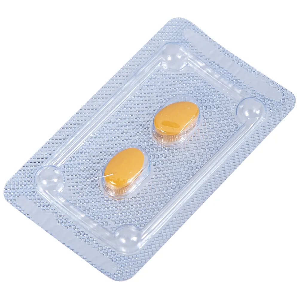 Hình ảnh Thuốc Tadachem-20 Aurochem điều trị rối loạn cương dương (2 vỉ x 2 viên)