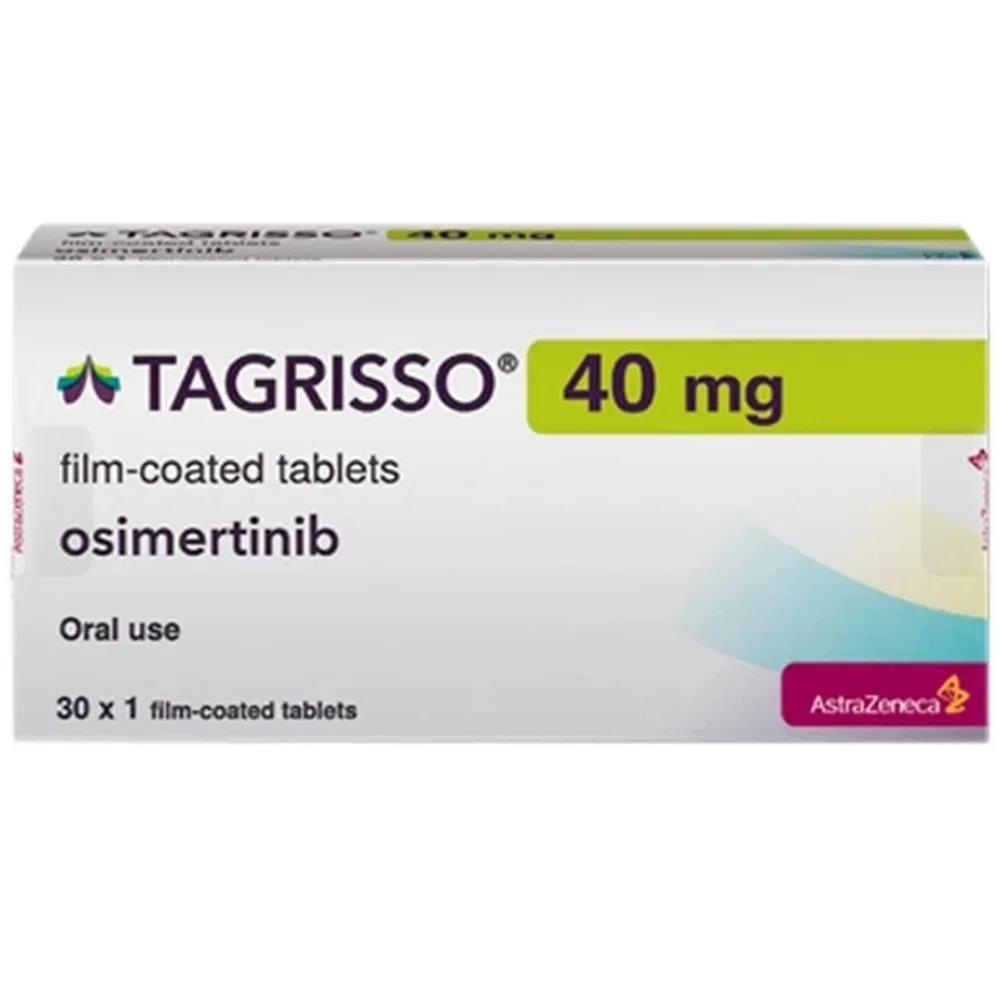 Hình ảnh Thuốc Tagrisso 40mg Astra điều trị ung thư phổi (3 vỉ x 10 viên)