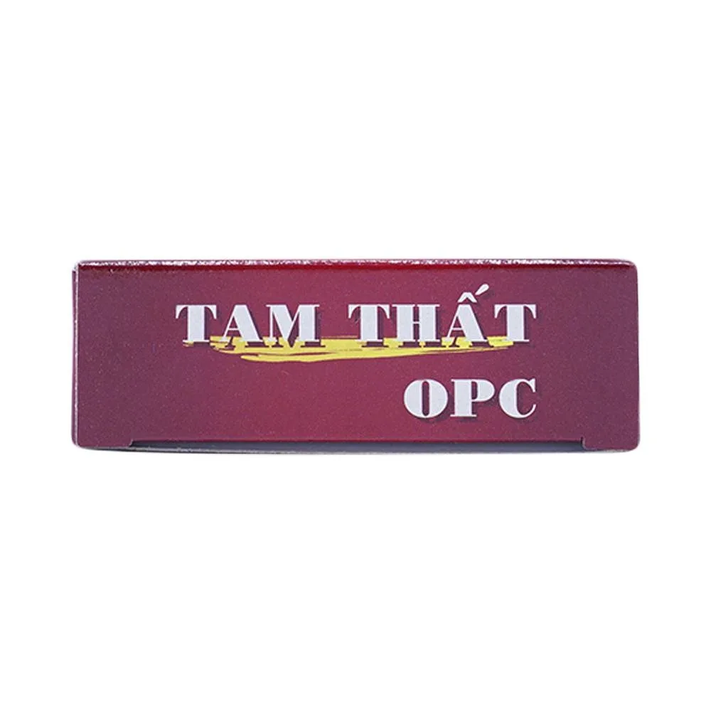 Hình ảnh Thuốc Tam Thất OPC điều trị các chứng xuất huyết (2 vỉ x 10 viên)