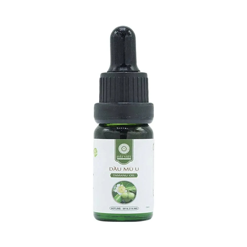 Hình ảnh Dầu Mù U Tamanu Oil Đất Việt điều trị bỏng, tái tạo da, lành sẹo (10ml)
