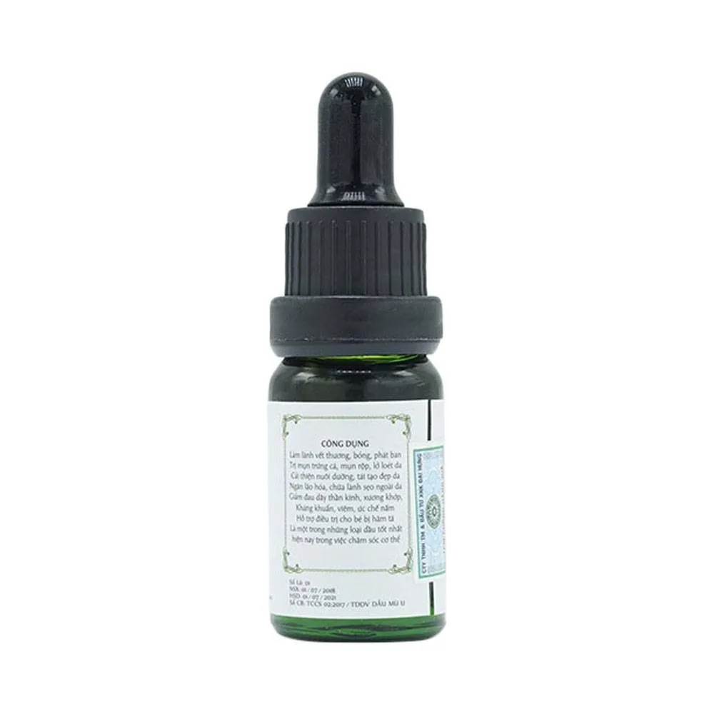 Hình ảnh Dầu Mù U Tamanu Oil Đất Việt điều trị bỏng, tái tạo da, lành sẹo (10ml)