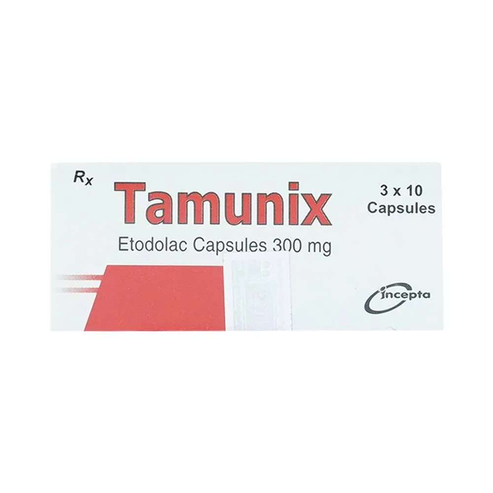 Hình ảnh Thuốc Tamunix 300mg Incepta điều trị viêm xương khớp (3 vỉ x 10 viên)