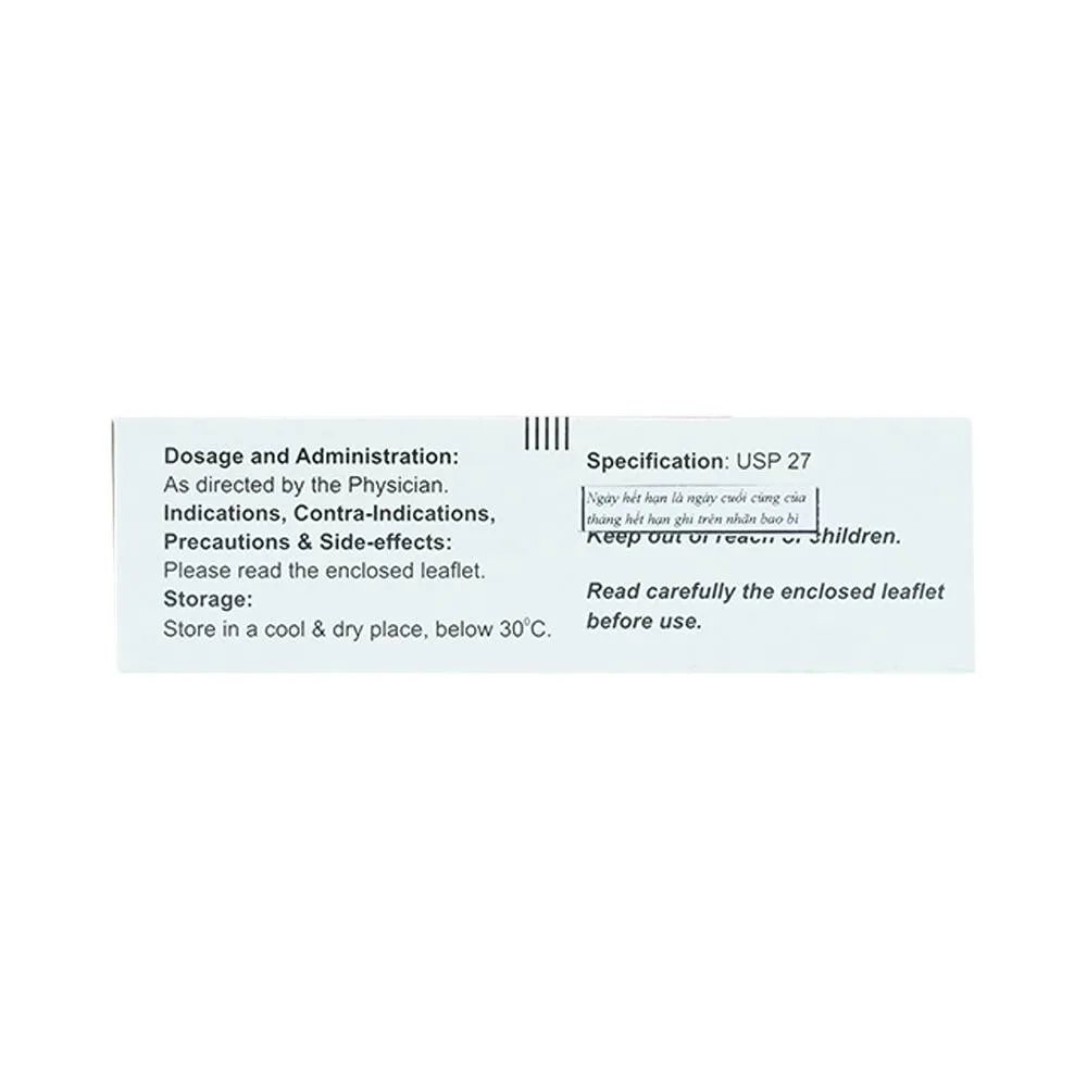 Hình ảnh Thuốc Tamunix 300mg Incepta điều trị viêm xương khớp (3 vỉ x 10 viên)