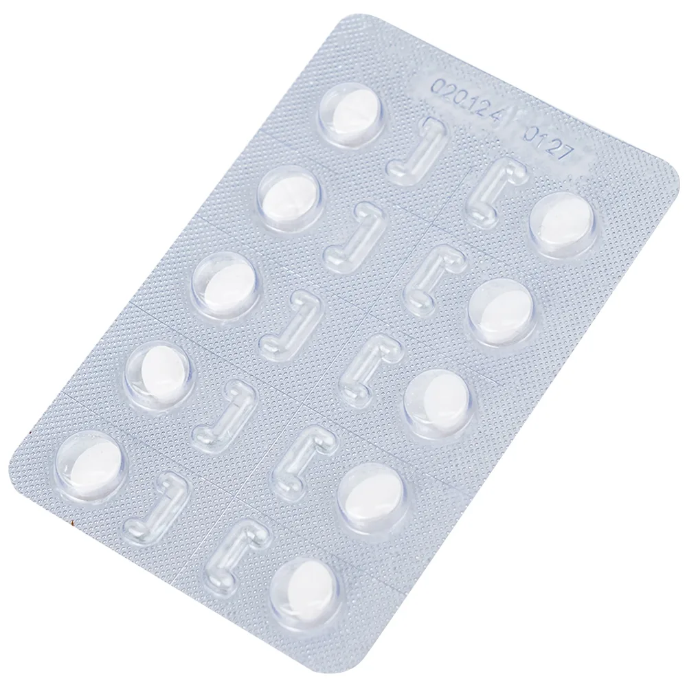 Hình ảnh Viên nén TanaMetrol 4mg Thành Nam chống viêm và điều trị viêm khớp dạng thấp, lupus ban đỏ (3 vỉ x 10 viên)