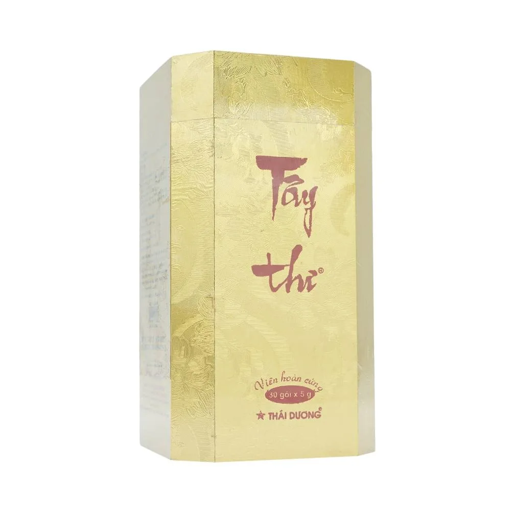 Hình ảnh Thuốc Tây Thi Thái Dương điều trị huyết áp thấp, chống mệt mỏi (30 gói x 5g)
