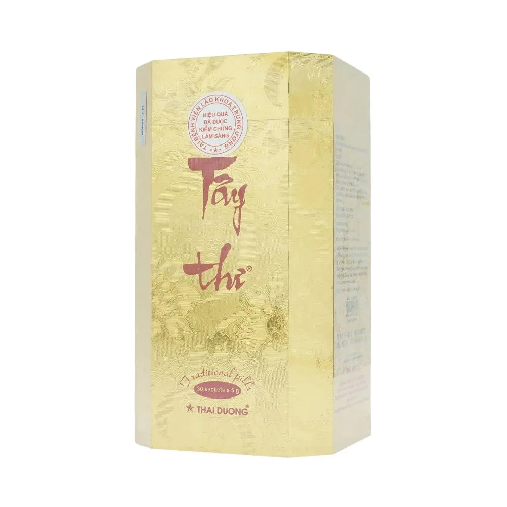Hình ảnh Thuốc Tây Thi Thái Dương điều trị huyết áp thấp, chống mệt mỏi (30 gói x 5g)