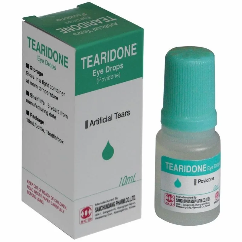 Hình ảnh Thuốc nhỏ mắt Tearidone giảm triệu chứng kích thích do khô mắt (10ml)