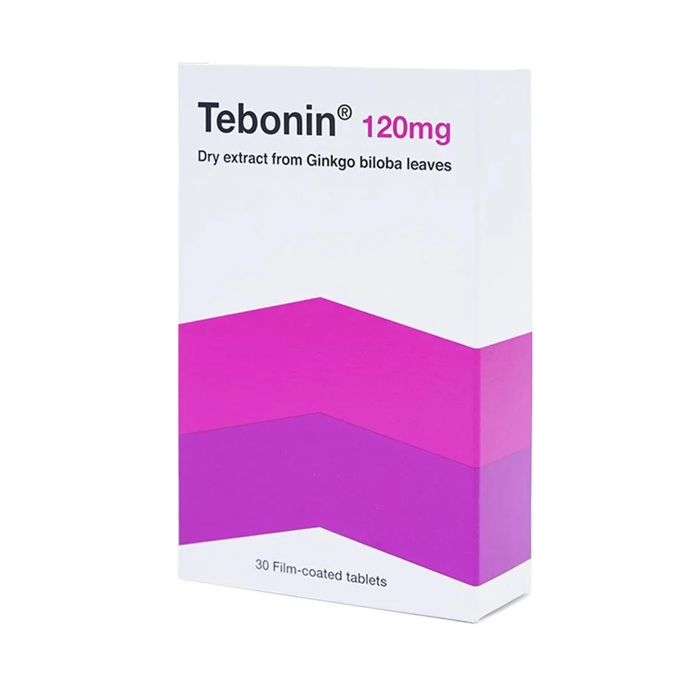 Hình ảnh Thuốc Tebonin 120mg Dr. Willmar Schwabe điều trị rối loạn tuần hoàn máu não (2 vỉ x 15 viên)