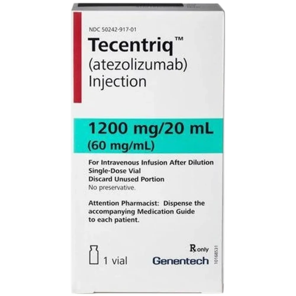 Hình ảnh Thuốc Tecentriq Roche điều trị ung thư phổi, ung thư biểu mô tế bào gan (20ml)