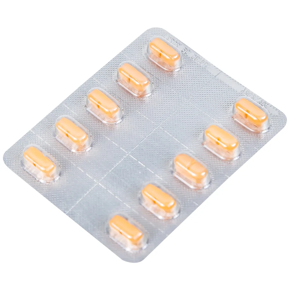 Hình ảnh Thuốc Tegretol CR 200 điều trị bệnh động kinh (5 vỉ x 10 viên)