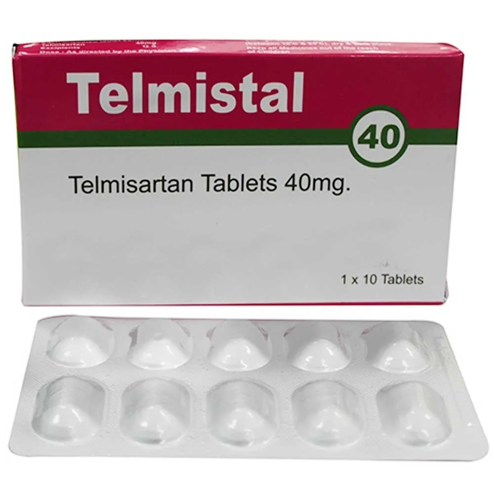Hình ảnh Thuốc Telmistal 40 Stallion điều trị tăng huyết áp (3 vỉ x 10 viên)