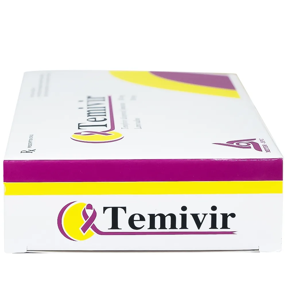 Hình ảnh Thuốc Temivir Meyer - BPC hỗ trợ điều trị nhiễm HIV-I hoặc điều trị viêm gan B mạn tính (3 vỉ x 10 viên)