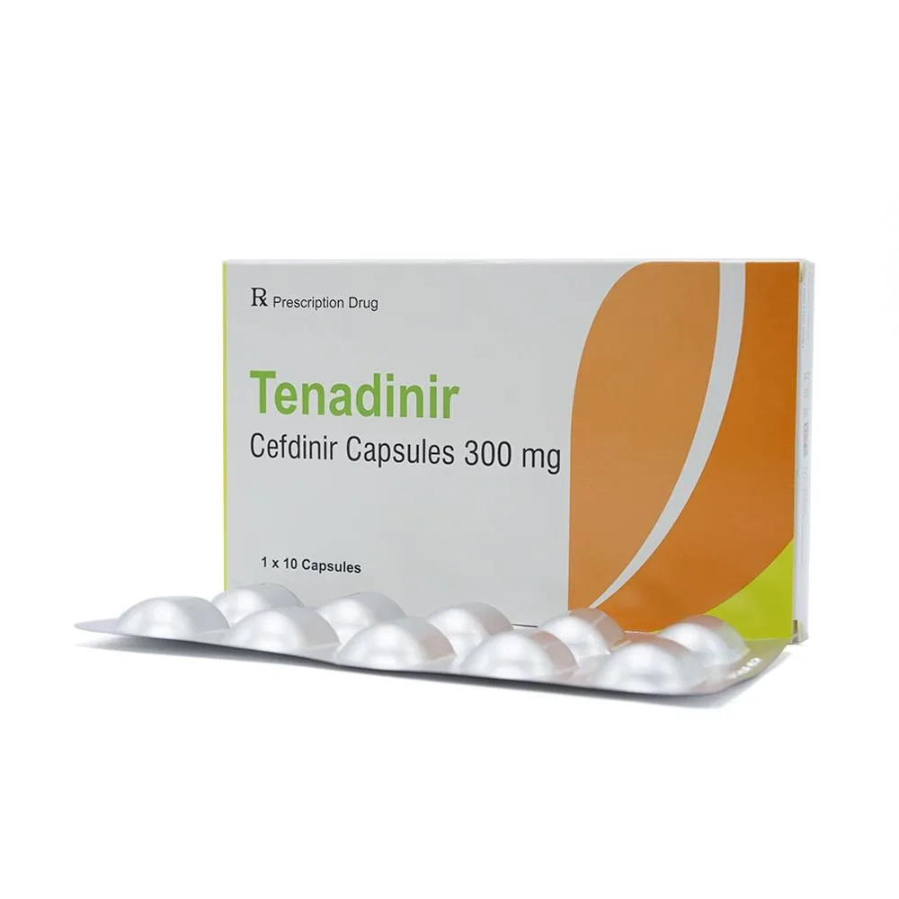 Hình ảnh Thuốc Tenadinir Maxim điều trị nhiễm khuẩn nhẹ và vừa (1 vỉ x 10 viên)