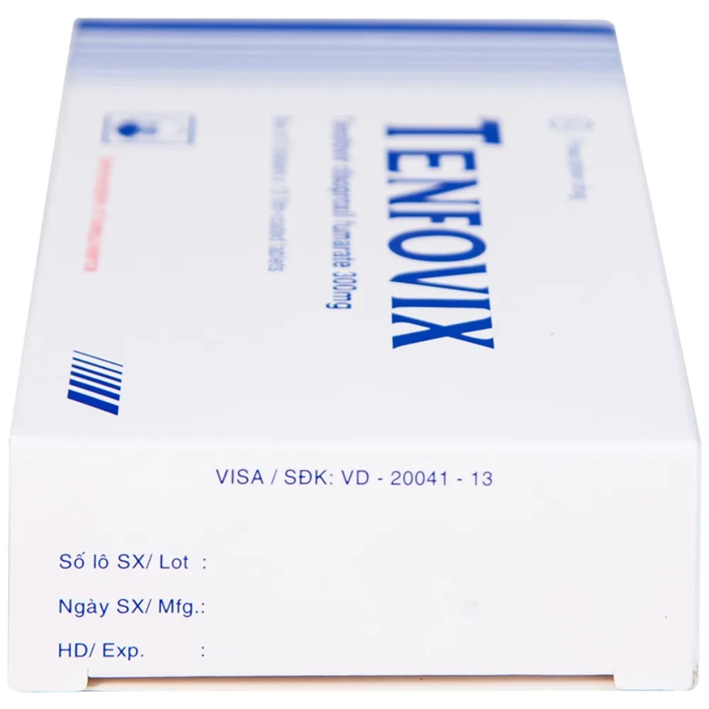 Hình ảnh Thuốc Tenfovix điều trị nhiễm HIV, viêm gan siêu vi B (3 vỉ x 10 viên)