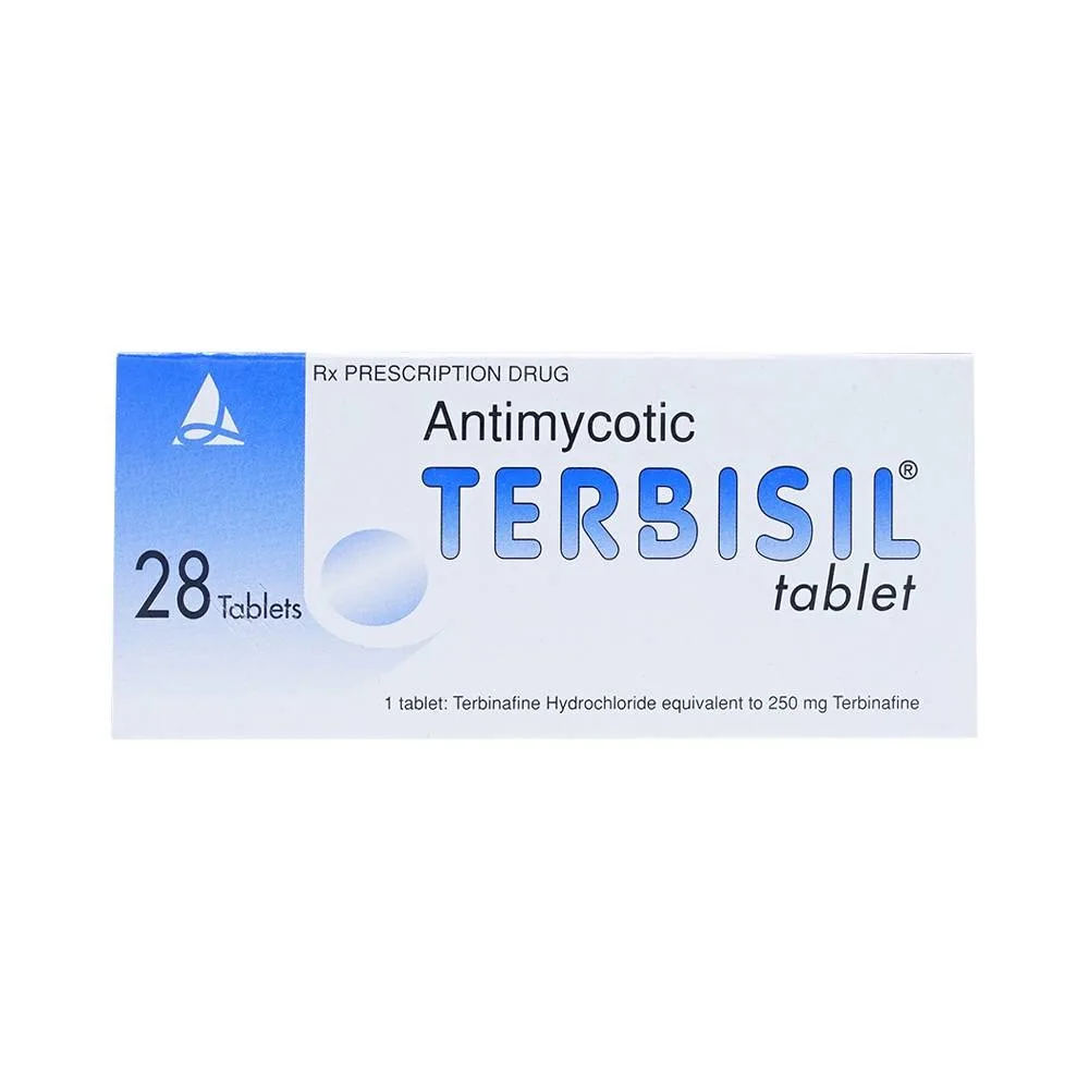 Hình ảnh Thuốc Terbisil điều trị các bệnh lý nhiễm nấm (4 vỉ x 7 viên)