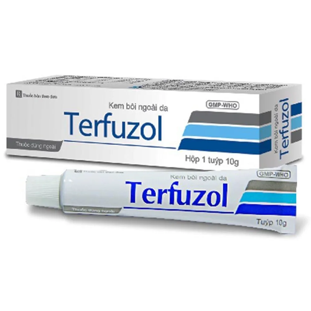Hình ảnh Kem bôi ngoài da Terfuzol Meracine điều trị các bệnh ngoài da (10g)