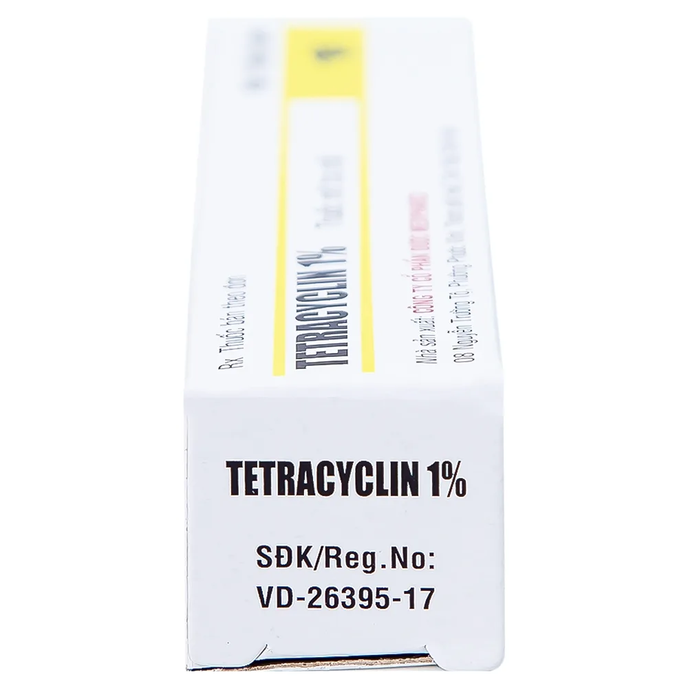 Hình ảnh Thuốc mỡ tra mắt Tetracyclin 1% Medipharco điều trị đau mắt hột (5g)