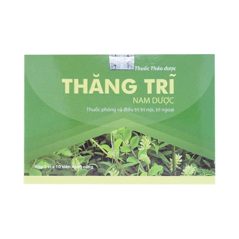 Hình ảnh Thuốc thảo dược Thăng Trĩ Nam Dược hỗ trợ phòng và điều trị trĩ nội, trĩ ngoại (5 vỉ x 10 viên)