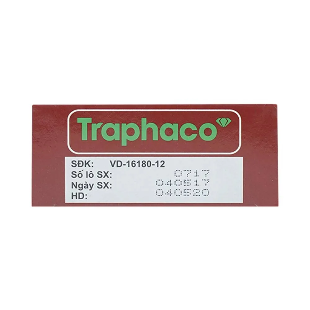 Hình ảnh Thuốc Thập Toàn Đại Bổ Traphaco bổ khí huyết điều trị các chứng khí huyết hư, đánh trống ngực (1 vỉ x 10 viên)