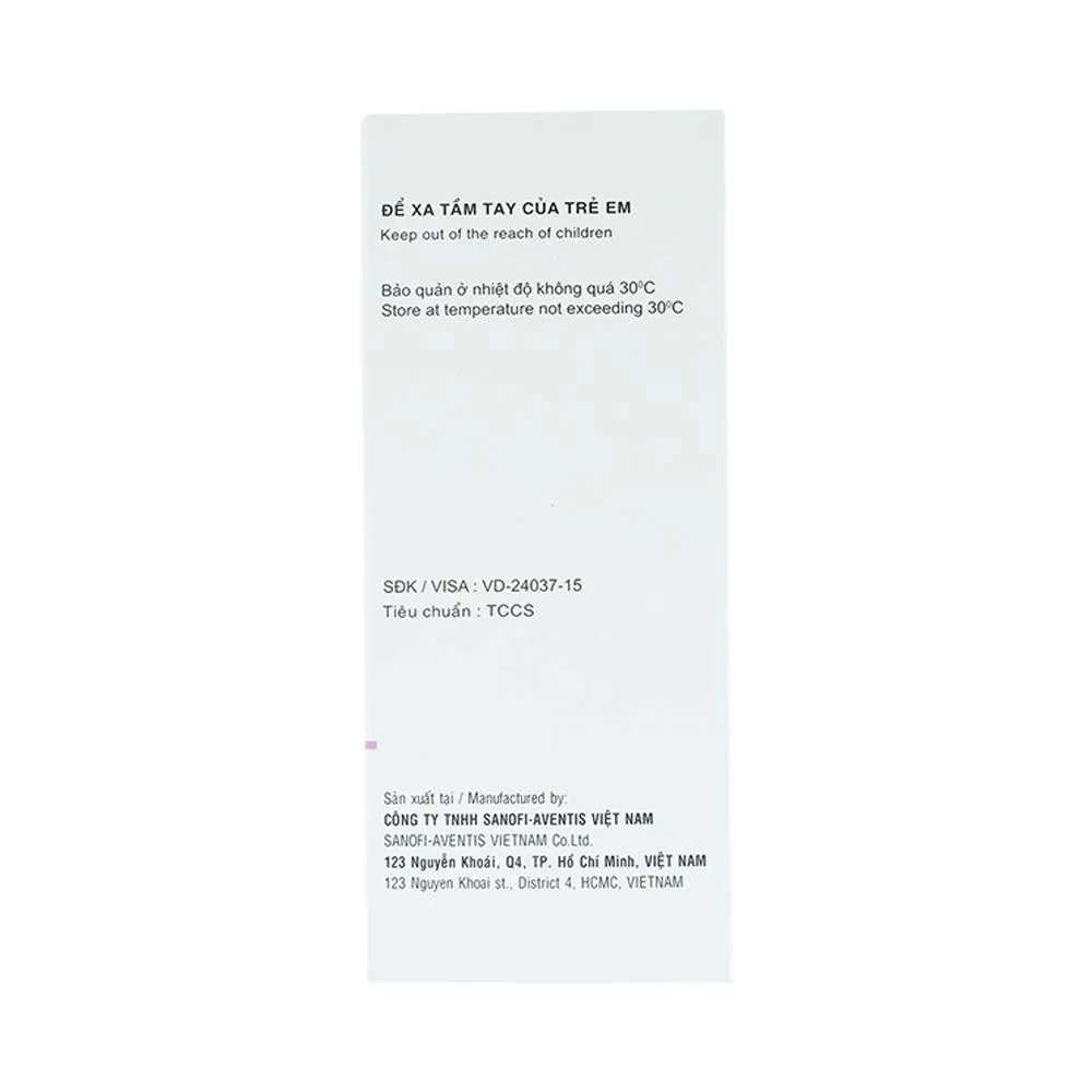 Hình ảnh Siro Theralene Sanofi điều trị mất ngủ, viêm mũi (90ml)