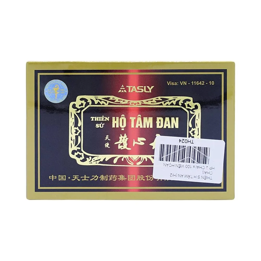 Hình ảnh Thuốc Thiên Sứ Hộ Tâm Đan hỗ trợ tăng lưu lượng máu, cải thiện lưu lượng tim (2 lọ x 100 viên)