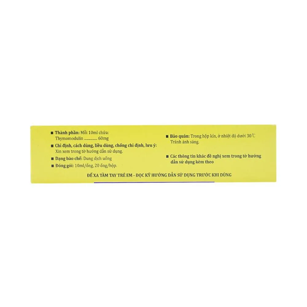 Hình ảnh Dung dịch Thioserin CHO-A điều trị viêm mũi dị ứng (20 ống x 10ml)