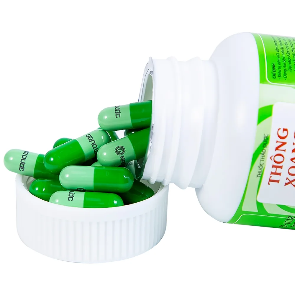 Hình ảnh Thuốc Thông Xoang Tán Nam Dược điều trị viêm xoang mãn tính (50 viên)