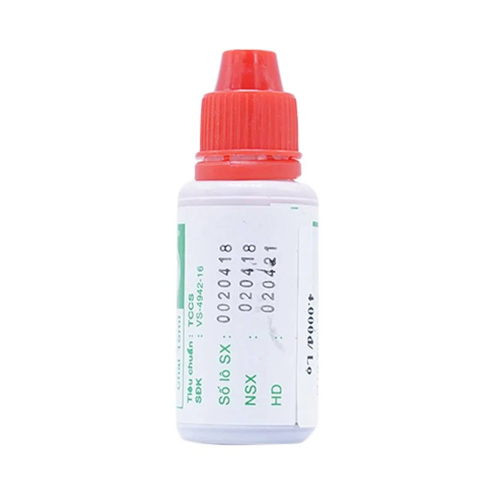 Hình ảnh Thuốc đỏ Sagopha sát khuẩn vết thương ngoài da (15ml)