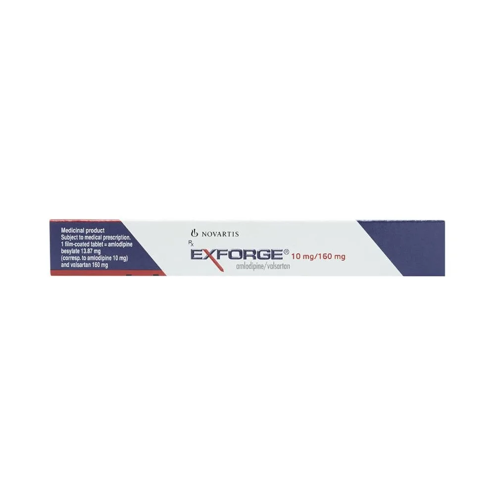 Hình ảnh Thuốc Exforge 10mg/160mg Novartis điều trị tăng huyết áp vô căn (2 vỉ x 14 viên)
