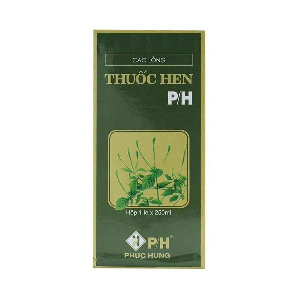Hình ảnh Cao lỏng thuốc hen P/H điều trị các thể hen phế quản (250ml)