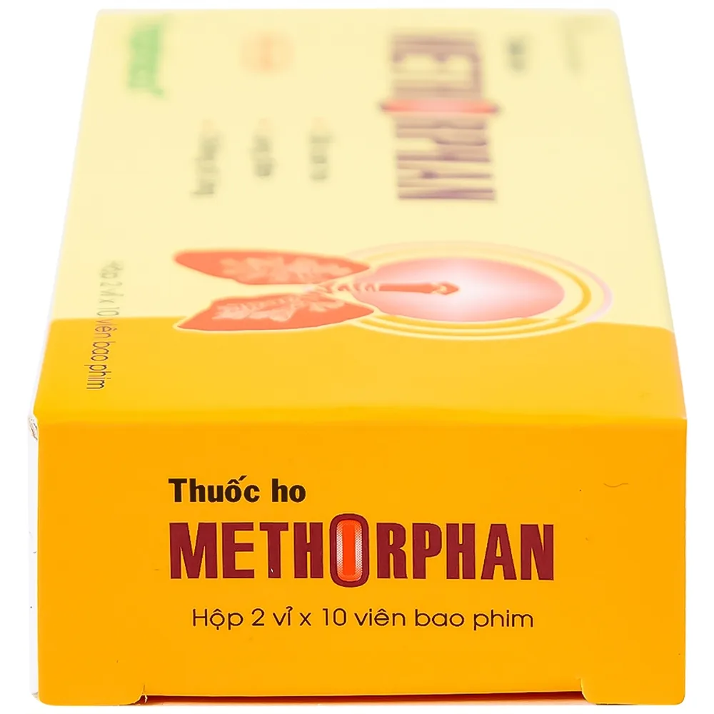 Hình ảnh Thuốc ho Methorphan Traphaco cắt cơn ho, điều trị long đờm, chống dị ứng (2 vỉ x 10 viên)