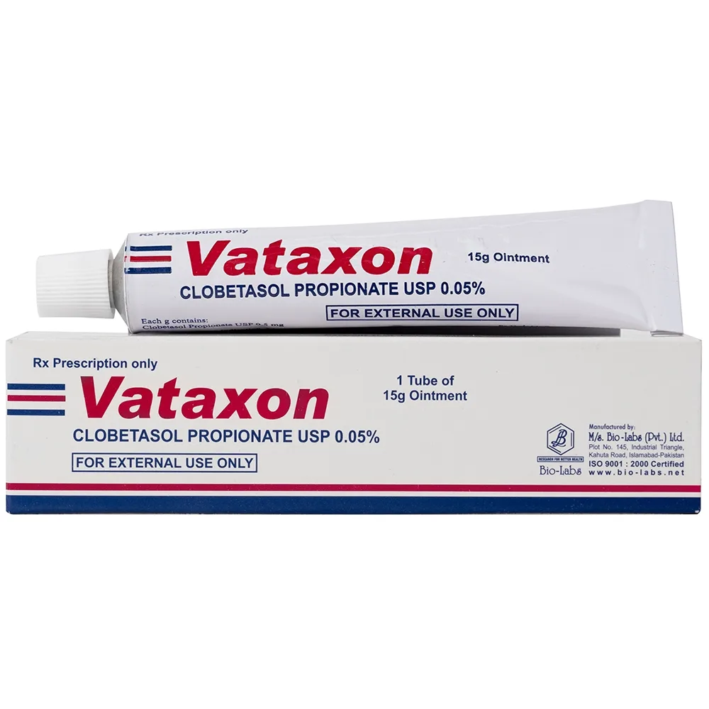 Hình ảnh Thuốc mỡ bôi da Vataxon 15g M/s Bio-Labs điều trị ngắn ngày các bệnh da