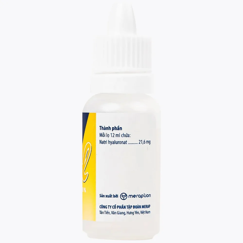 Hình ảnh Thuốc nhỏ mắt Vitol 12ml Merap dùng cho các tình trạng khô mắt
