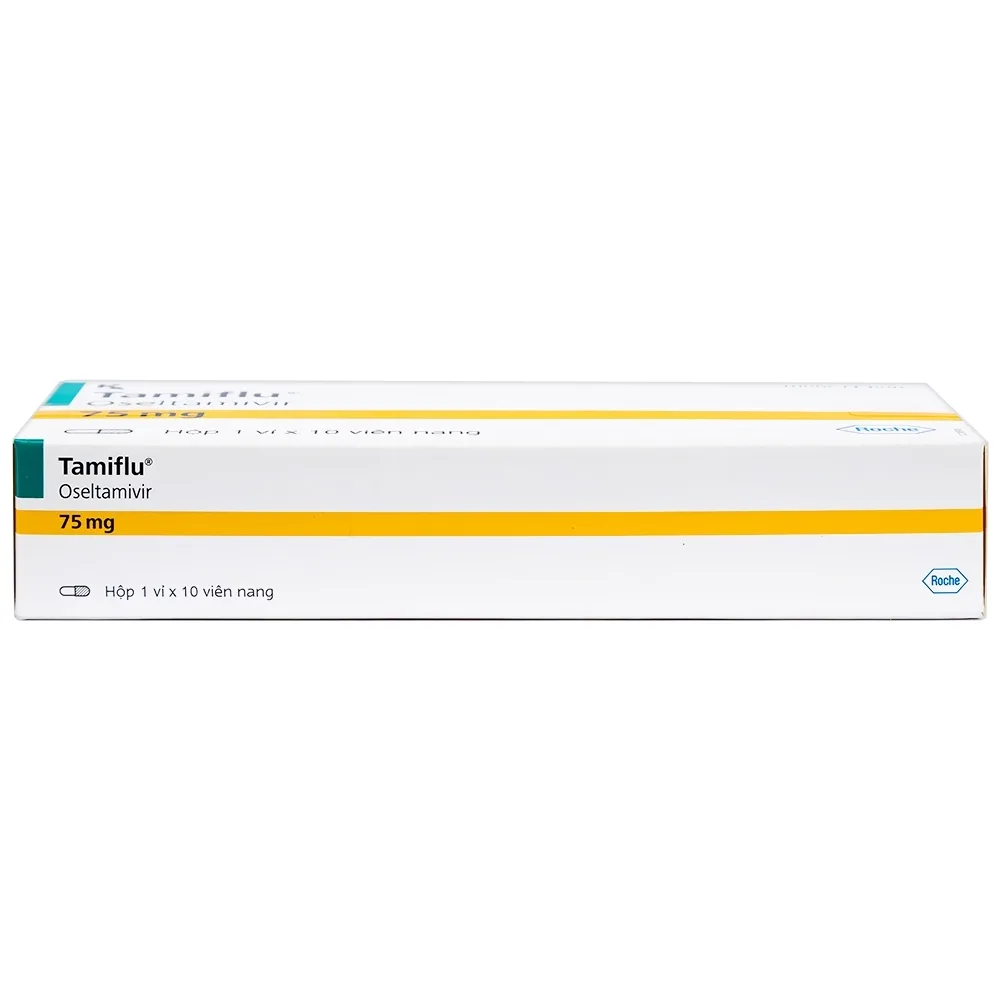 Hình ảnh Thuốc Tamiflu Roche điều trị bệnh cúm (1 vỉ x 10 viên)