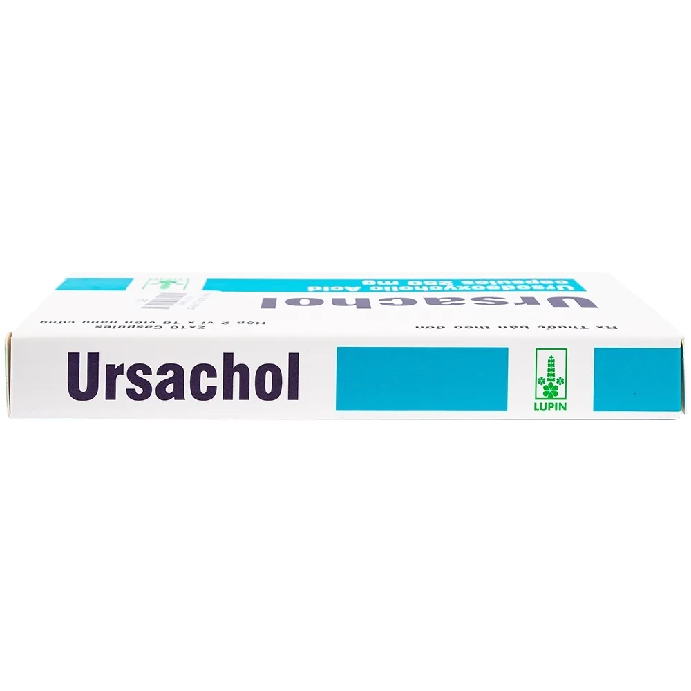 Hình ảnh Thuốc Ursachol 250mg Lupin điều trị xơ gan mật nguyên phát (2 vỉ x 10 viên)