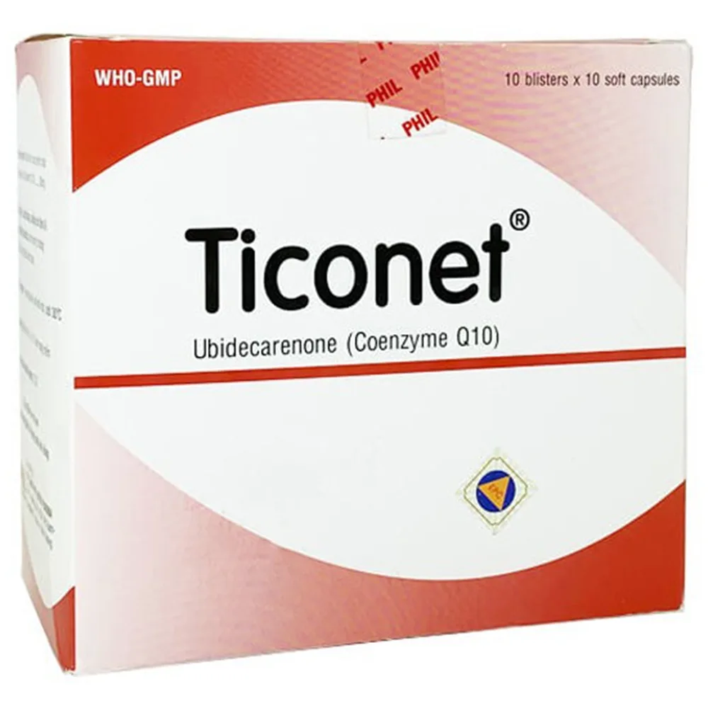 Hình ảnh Thuốc Ticonet Phil Inter hỗ trợ duy trì sức khỏe tim mạch (10 vỉ x 10 viên)
