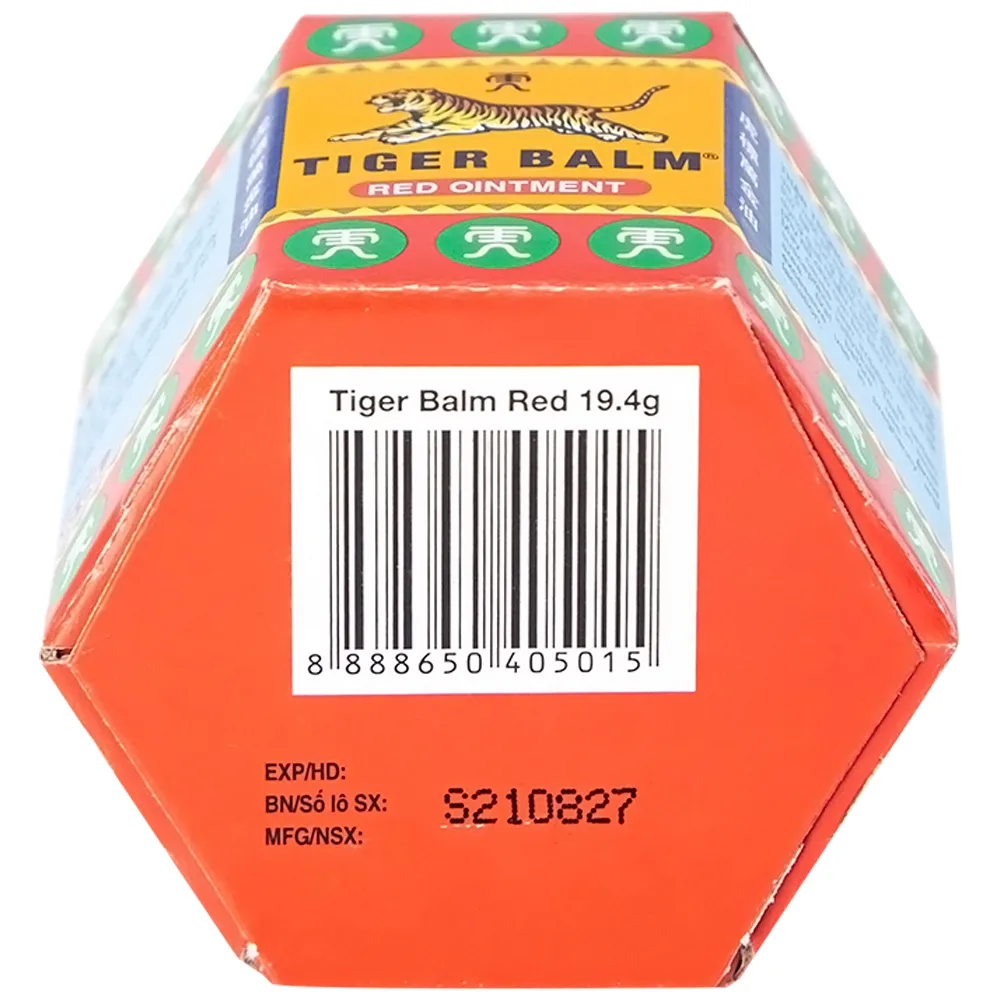 Hình ảnh Thuốc mỡ Tiger Balm Red Ointment Haw Par giảm đau và nhức cơ, bong gân (19,4g)