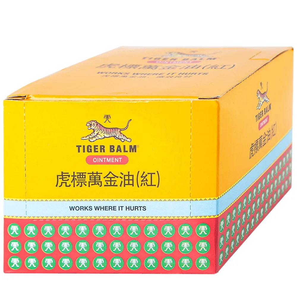 Hình ảnh Thuốc mỡ Tiger Balm Red Ointment Haw Par giảm đau và nhức cơ, bong gân (19,4g)