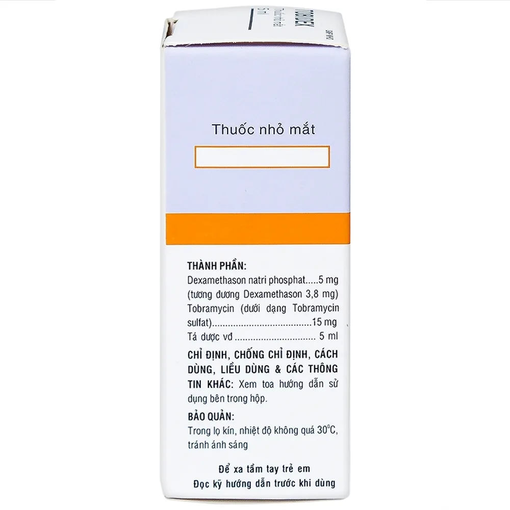 Hình ảnh Thuốc nhỏ mắt Tobidex Bidiphar điều trị viêm mắt (5ml)