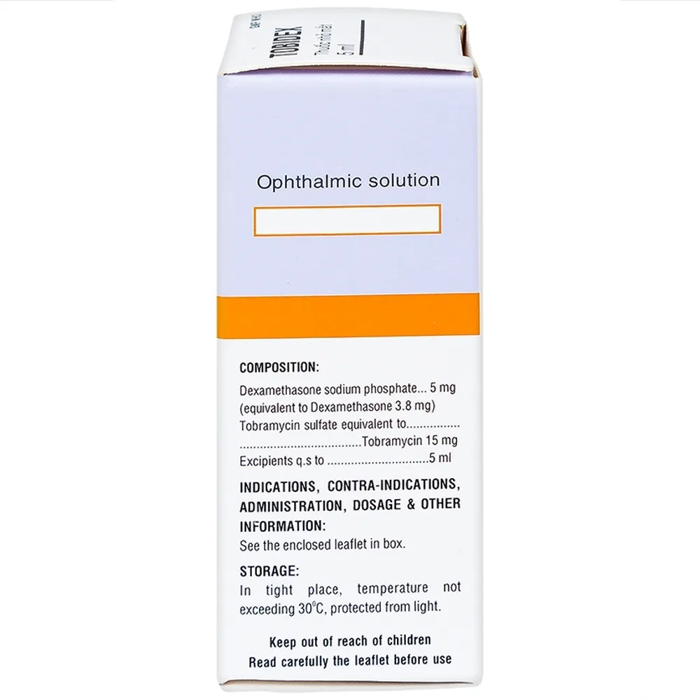 Hình ảnh Thuốc nhỏ mắt Tobidex Bidiphar điều trị viêm mắt (5ml)