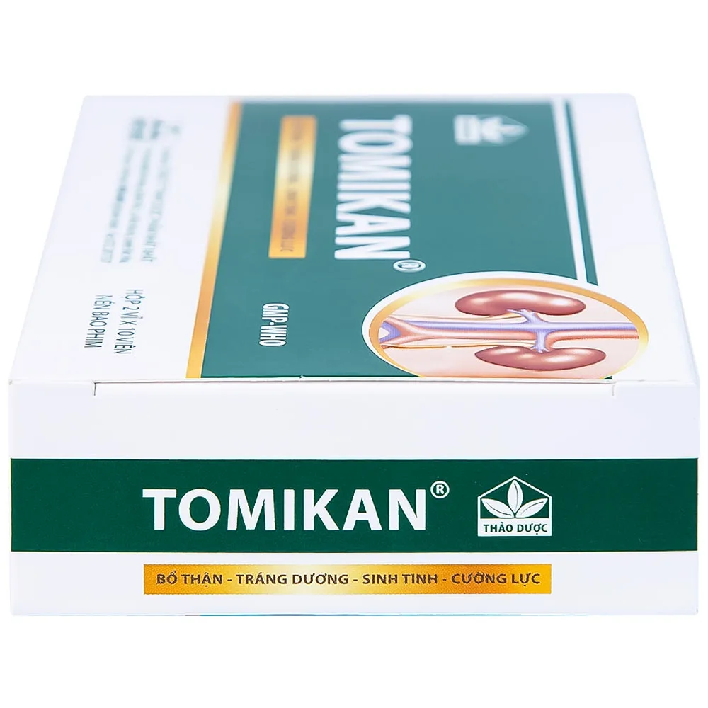 Hình ảnh Thuốc Tomikan Nhất Nhất bổ thận, tráng dương, sinh tinh (2 vỉ x 10 viên)
