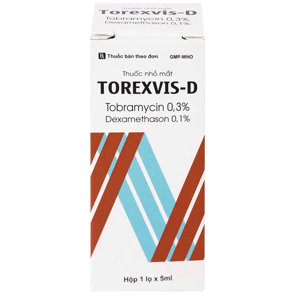 Hình ảnh Thuốc nhỏ mắt Torexvis 0,3% Gia Nguyễn phòng và điều trị viêm và ngăn ngừa nhiễm khuẩn (5ml)