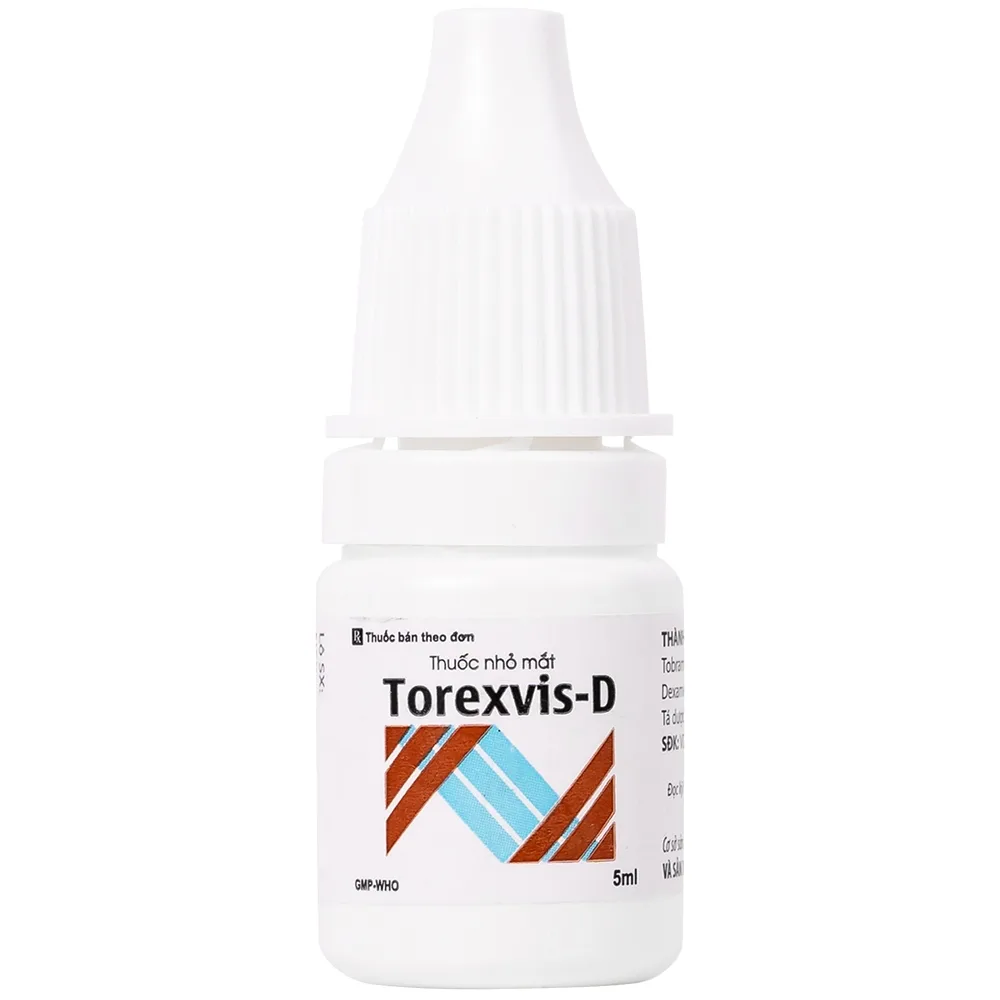 Hình ảnh Thuốc nhỏ mắt Torexvis 0,3% Gia Nguyễn phòng và điều trị viêm và ngăn ngừa nhiễm khuẩn (5ml)