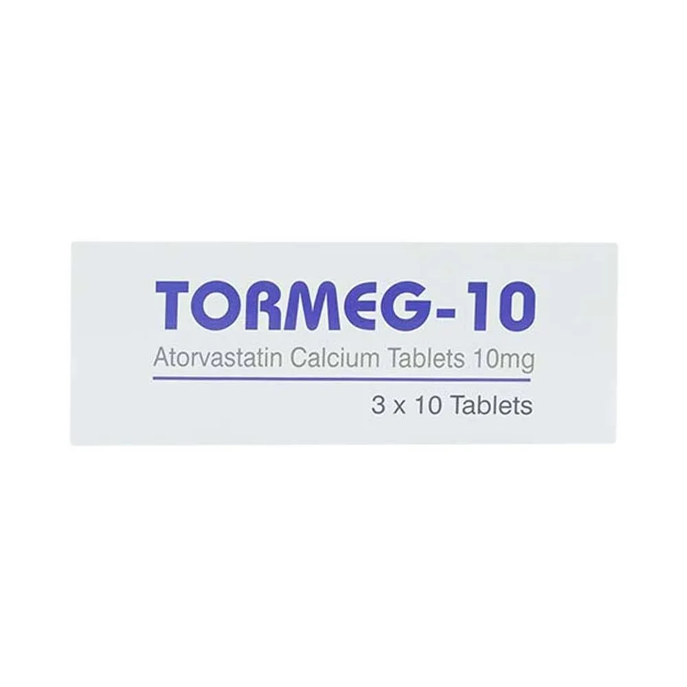 Hình ảnh Thuốc Tormeg-10 MEGA We care ngăn ngừa bệnh tim mạch, tăng mỡ máu (3 vỉ x 10 viên)