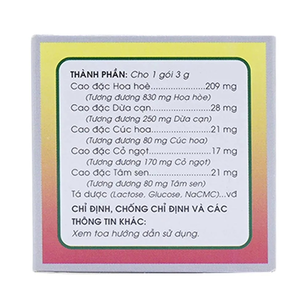 Hình ảnh Thuốc Casoran Traphaco hỗ trợ hạ huyết áp(10 gói x 3g)