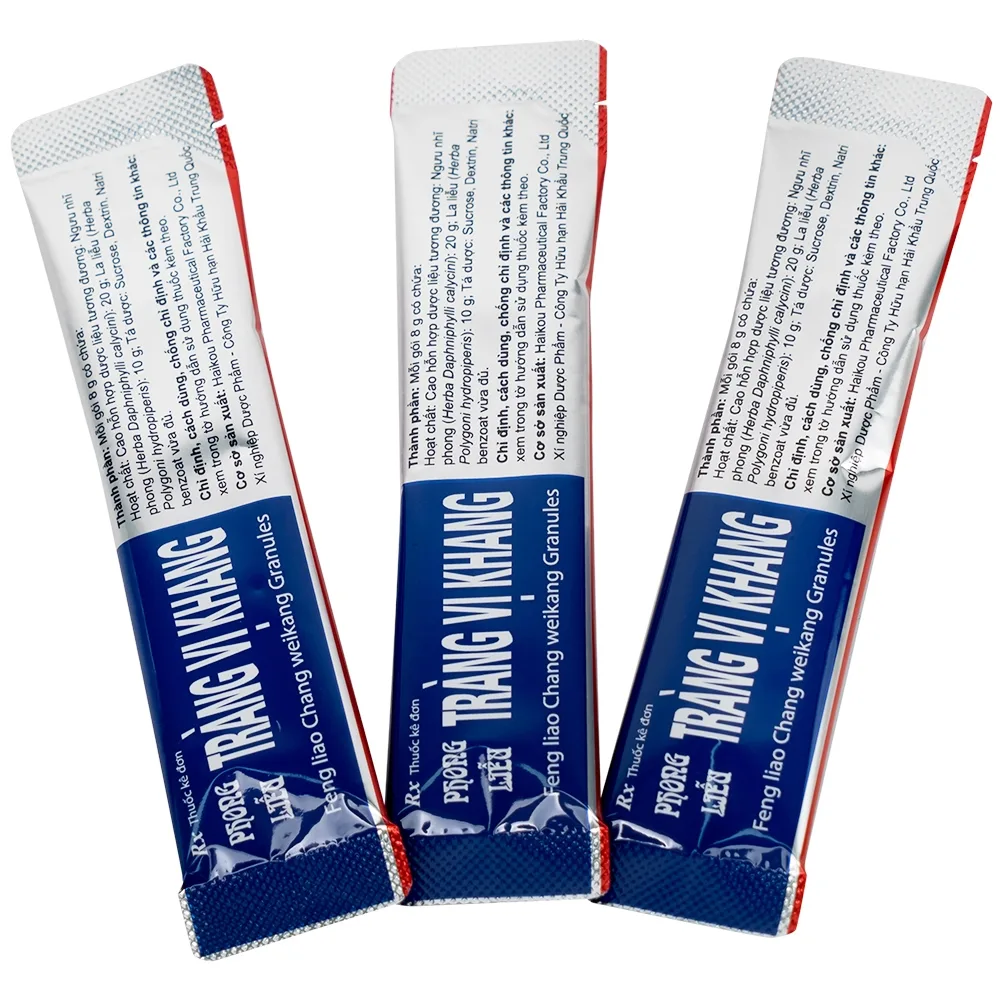 Hình ảnh Cốm Phong Liễu Tràng Vị Khang 8g Haikou điều trị viêm đại tràng mãn tính (6 gói)