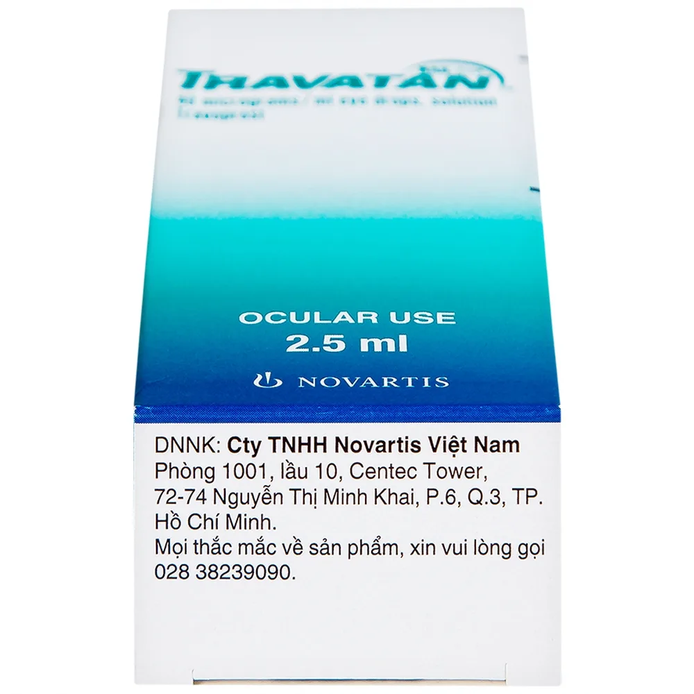 Hình ảnh Thuốc nhỏ mắt Travatan Novartis làm giãn nhãn áp (2,5ml)
