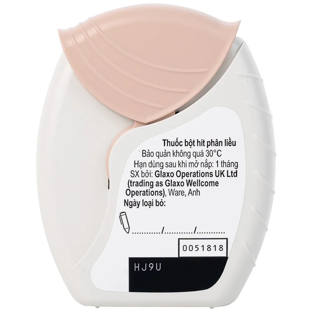 Hình ảnh Thuốc bột hít phân liều Trelegy Ellipta GSK điều trị bệnh phổi tắc nghẽn mãn tính (30 liều hít)