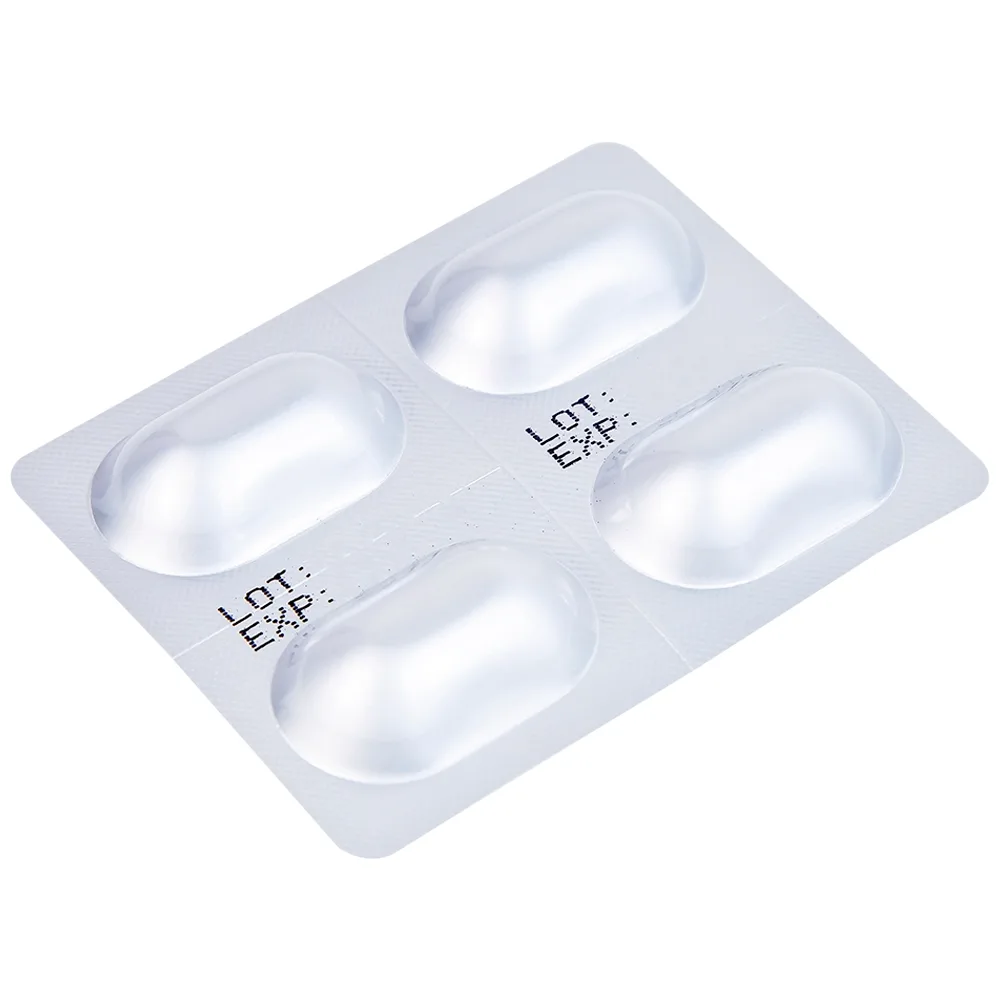 Hình ảnh Thuốc Trifungi Pymepharco điều trị nhiễm nấm Candida ở miệng - họng (1 vỉ x 4 viên)