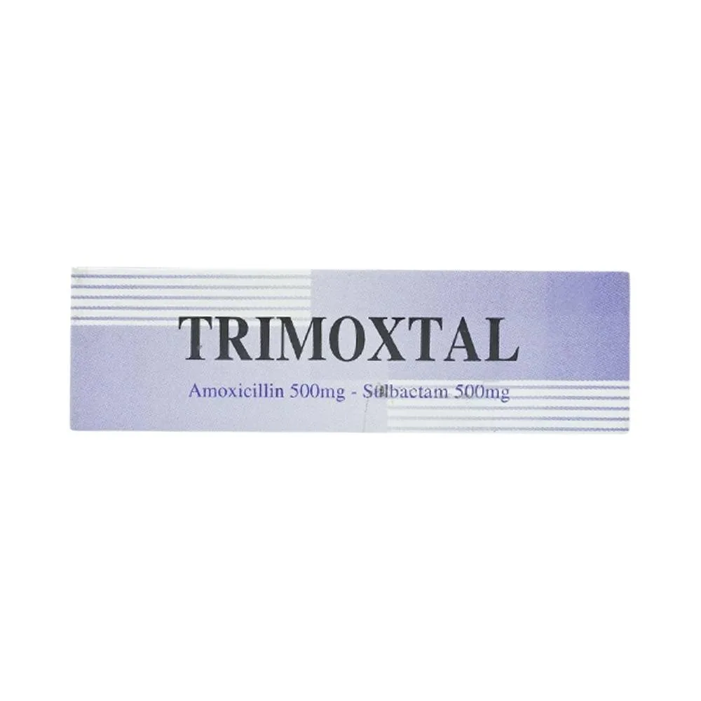 Hình ảnh Thuốc Trimoxtal Mipharmco điều trị nhiễm trùng (2 vỉ x 7 viên)